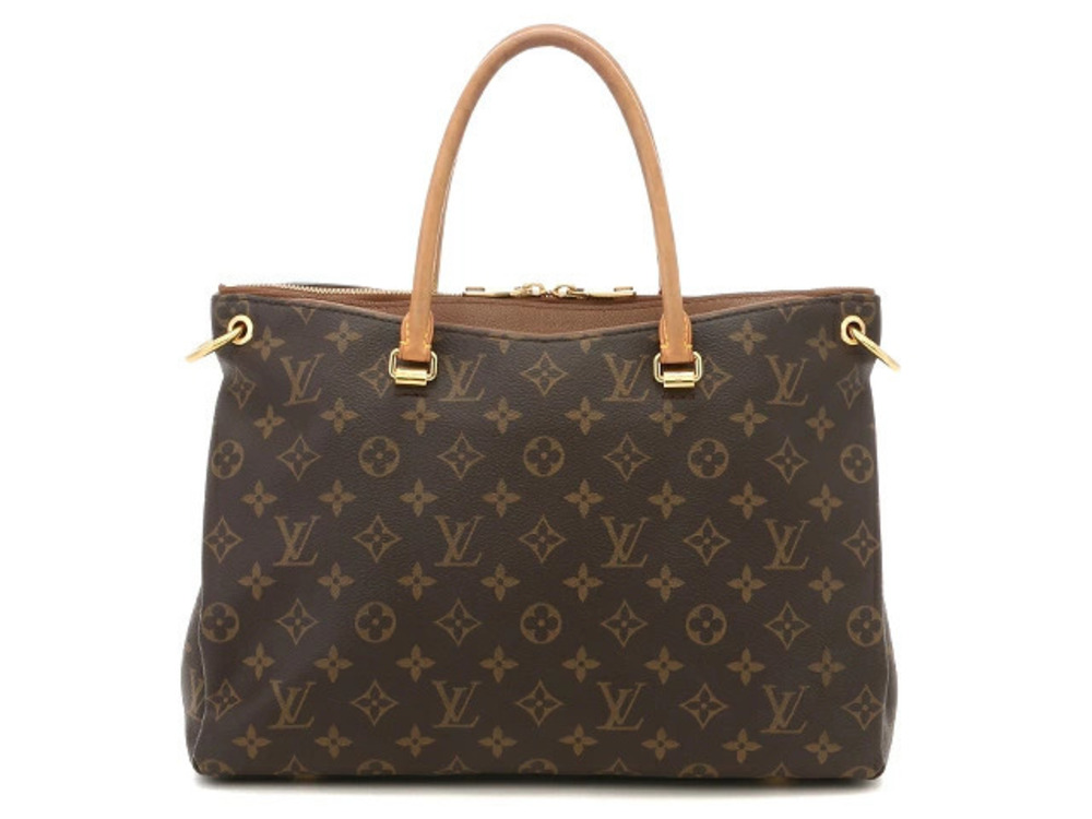 LOUIS VUITTON Bag Pallas Handbag Shoulder Monogram